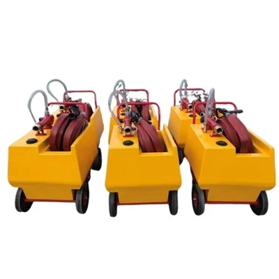 140 Litru Mobbli Fowm Cart Għall-Ġlieda