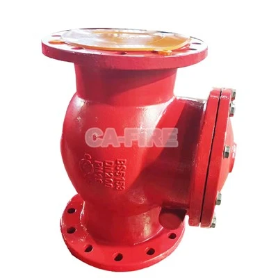 Kwalità Għolja CA -NAR Flanġ Swing Check Valve PN16 Ħadid duttili Għas-Sistema tal-Ilma